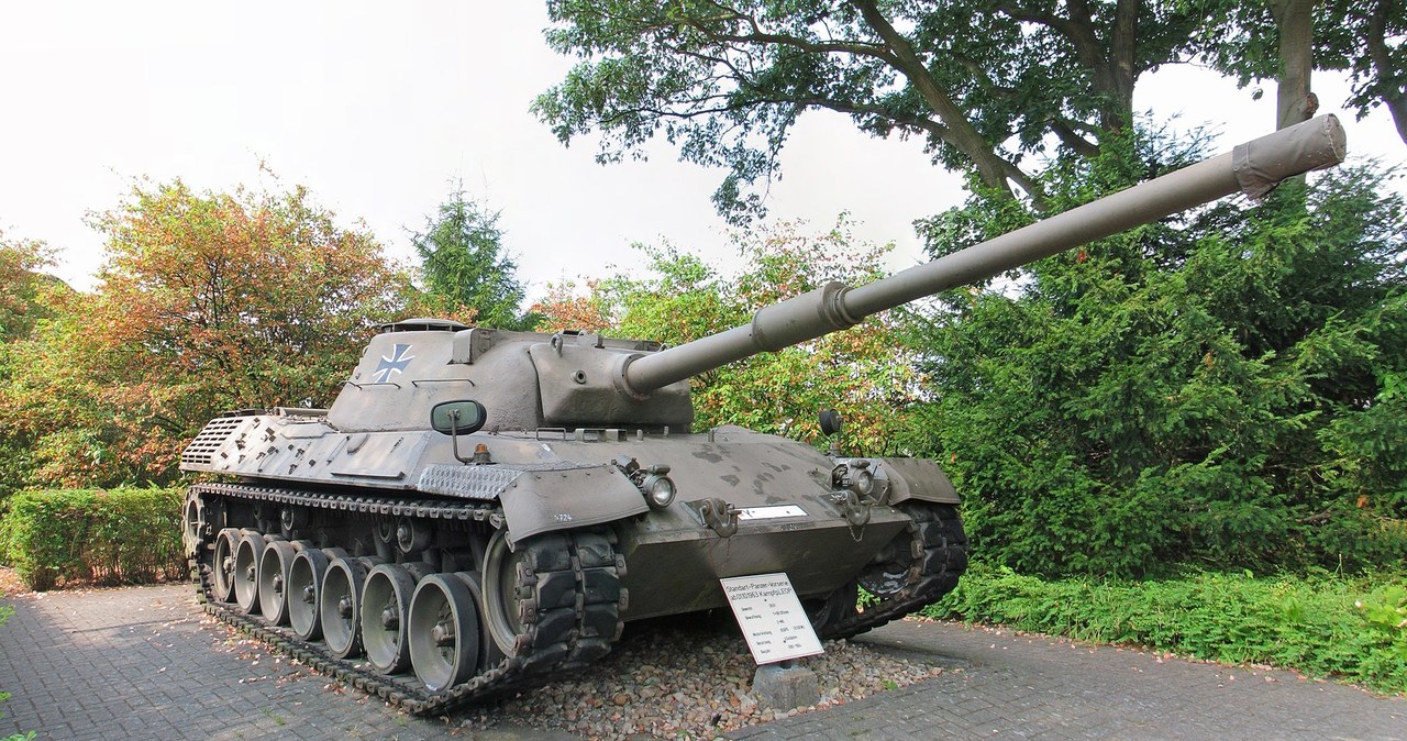 Druga wersja prototypu czołgu Leopard 1. Był on pierwszym niemieckim czołgiem skonstruowanym po II wojnie światowej /Wikipedia