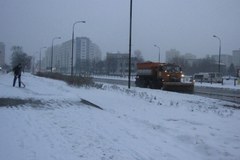 Drugi atak zimy w stolicy