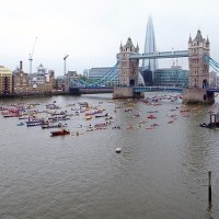 Parada statków w Londynie