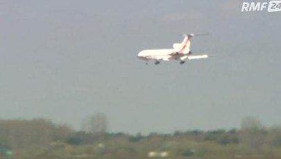 Drugi lot testowy tupolewa 154M 102