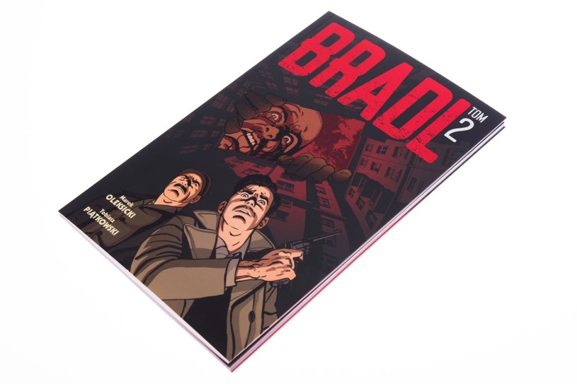 Drugi tom komiksu "Bradl" autorstwa Tobiasza Piątkowskiego i Marka Oleksickiego /materiały prasowe