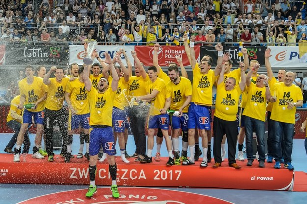 Drużyna Vive Tauron Kielce wywalczyła Puchar Polski w piłce ręcznej mężczyzn /Wojtek Pacewicz /PAP