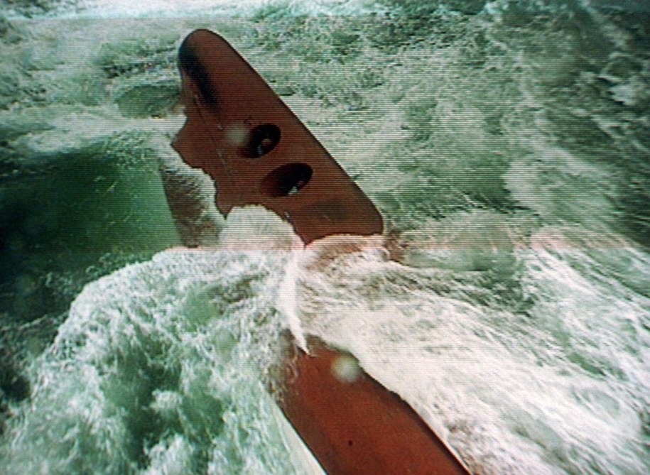 Dryfujący wrak "Jana Heweliusza" /Bernd Wüstneck DPA/PAP /PAP