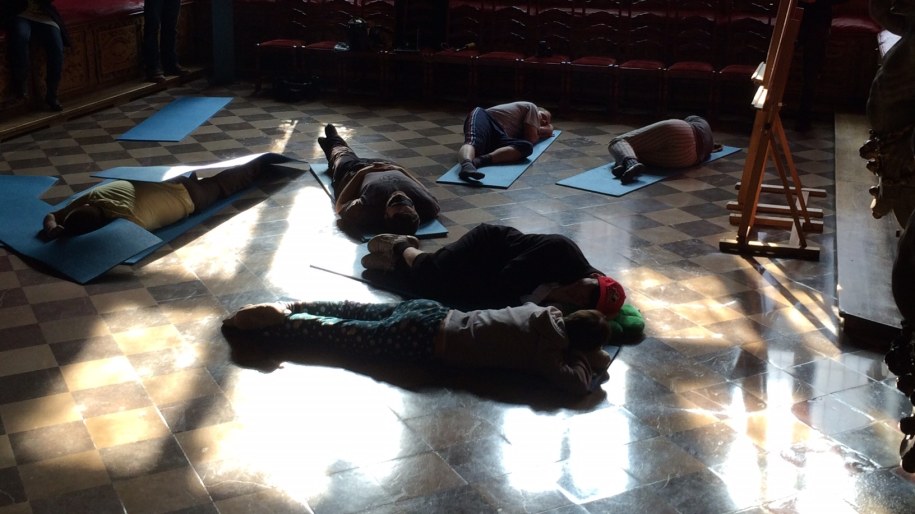 Drzemka w Muzeum Historycznym Gdańska /Kuba Kaługa /RMF FM