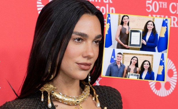 Dua Lipa otrzymała obywatelstwo Kosowa. Są zdjęcia z niezwykłej ceremonii