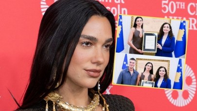 Dua Lipa otrzymała obywatelstwo Kosowa. Są zdjęcia z niezwykłej ceremonii