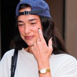 Dua Lipa Dua Lipa serwuje letni look w Nowym Jorku. Buty skradły show