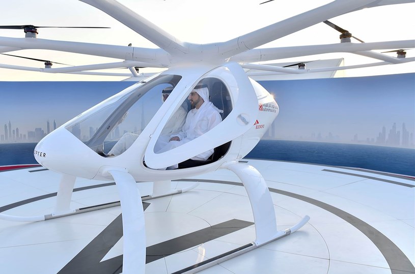 Dubaj: Prototyp powietrznej taksówki /AFP PHOTO / HO / WAM /East News