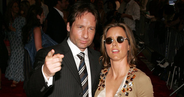 Duchovny i Leoni, fot. Bryan Bedder &nbsp; /Getty Images/Flash Press Media