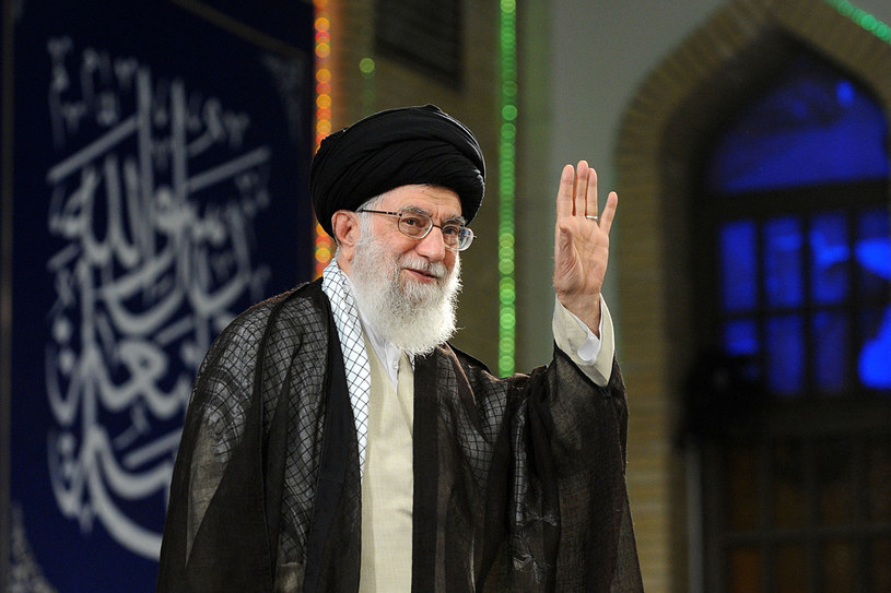 Duchowo-polityczny przywódca Iranu ajatollah Ali Chamenei /HO / IRANIAN SUPREME LEADER'S WEBSITE /AFP
