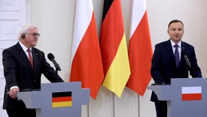 Duda: Europa potrzebuje solidarności. Steinmeier: Polska to rdzeń Europy