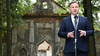 Duda na Wołyniu: Chciałbym, by każdy z Polaków tu zamordowanych odzyskał nazwisko