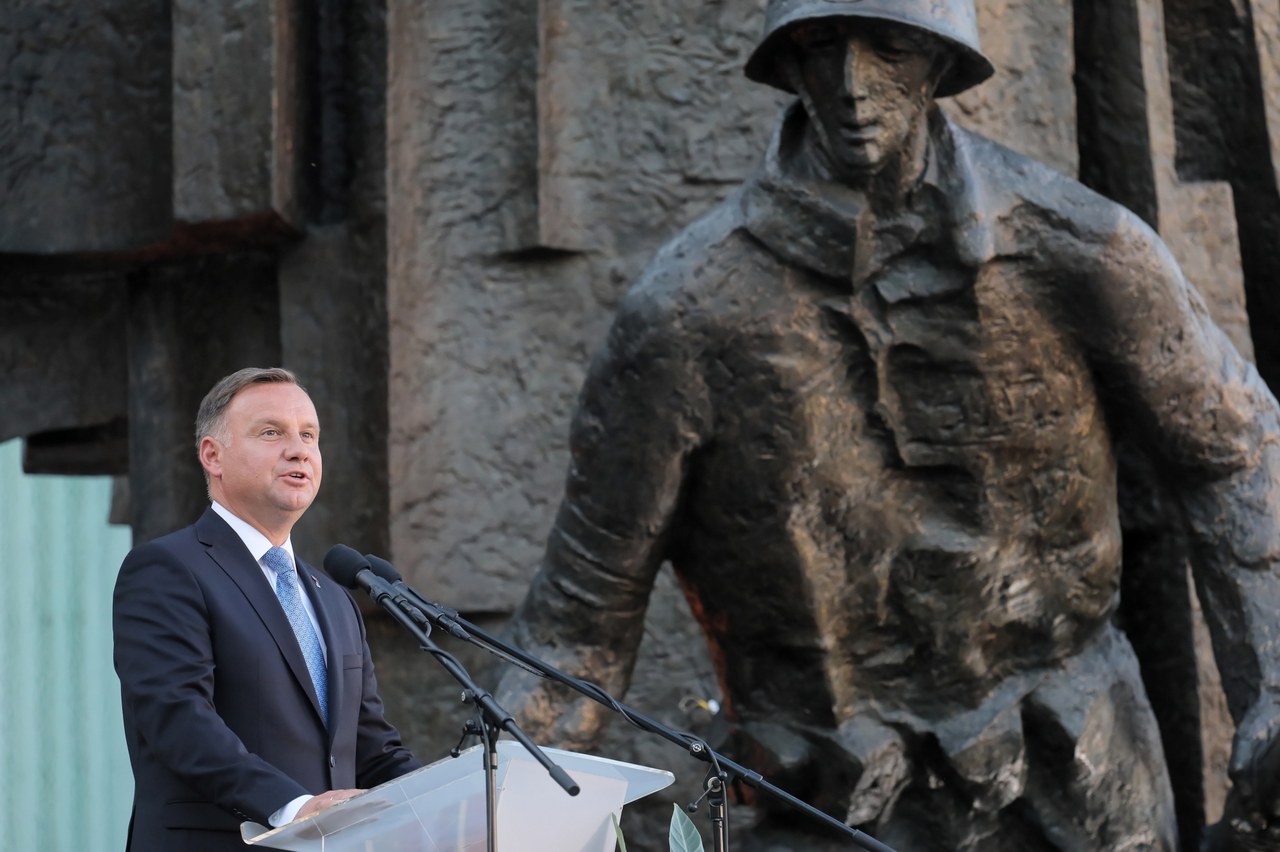 Duda o Powstaniu Warszawskim: Była wola walki o wyzwolenie Polski, ale też obawa o to, co będzie