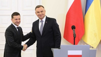 Duda po spotkaniu z Zełenskim: Chcielibyśmy, żeby Ukraina była bliżej Unii Europejskiej i NATO