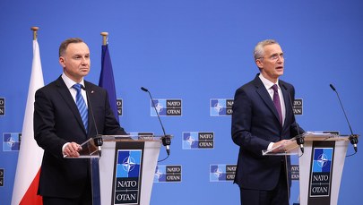 Duda rozmawiał ze Stoltenbergiem. "Oczekujemy nowych planów bezpieczeństwa"