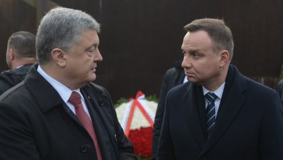 Duda spotkał się z Poroszenką. "Musimy dbać o to, żeby dążono do prawdy"