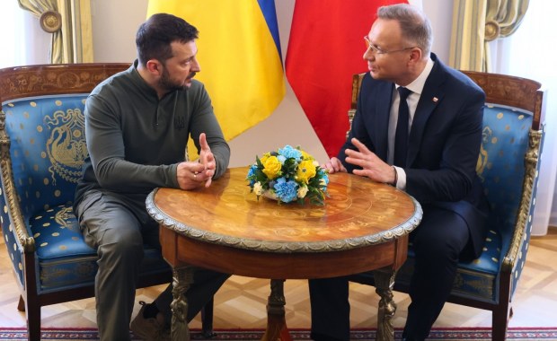 Duda spotkał się z Zełenskim. "Damy temu wyraz w Waszyngtonie"