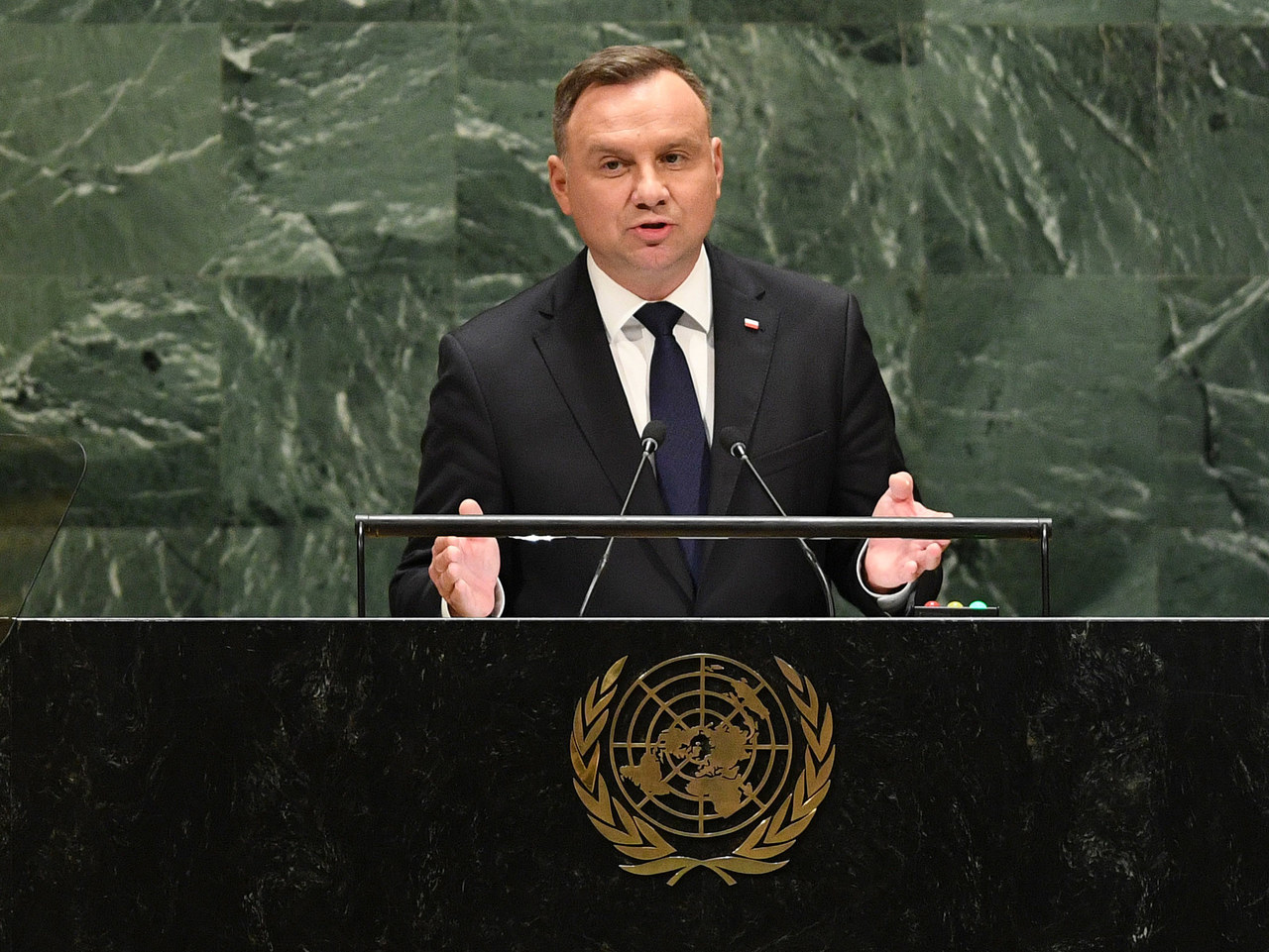Duda w siedzibie ONZ: Odpowiedzialni za łamanie prawa międzynarodowego muszą ponieść konsekwencje