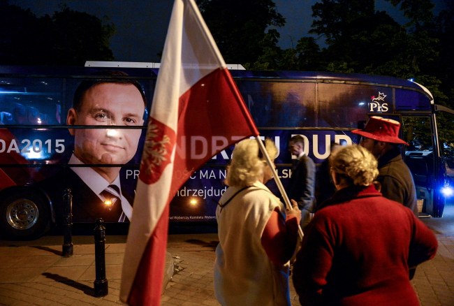 Dudabus Andrzeja Dudy /PAP/Marcin Obara /PAP