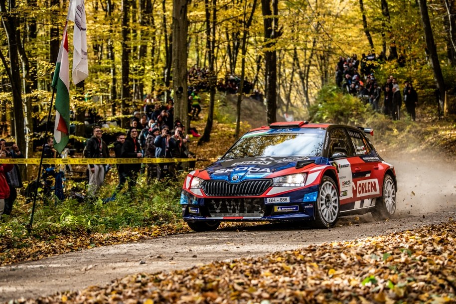 Duet ORLEN Team podczas siódmej rundy Rajdowych Mistrzostw Europy ERC /Materiały prasowe