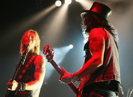 Duff McKagan i Slash (Velvet Revolver) - fot. Dave Etheridge-Barnes /Getty Images/Flash Press Media