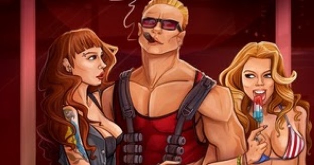 Duke Nukem 3D - fragment okładki ze ścieżki dźwiękowej /materiały prasowe