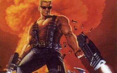 Duke Nukem - fragment okładki z gry /Informacja prasowa