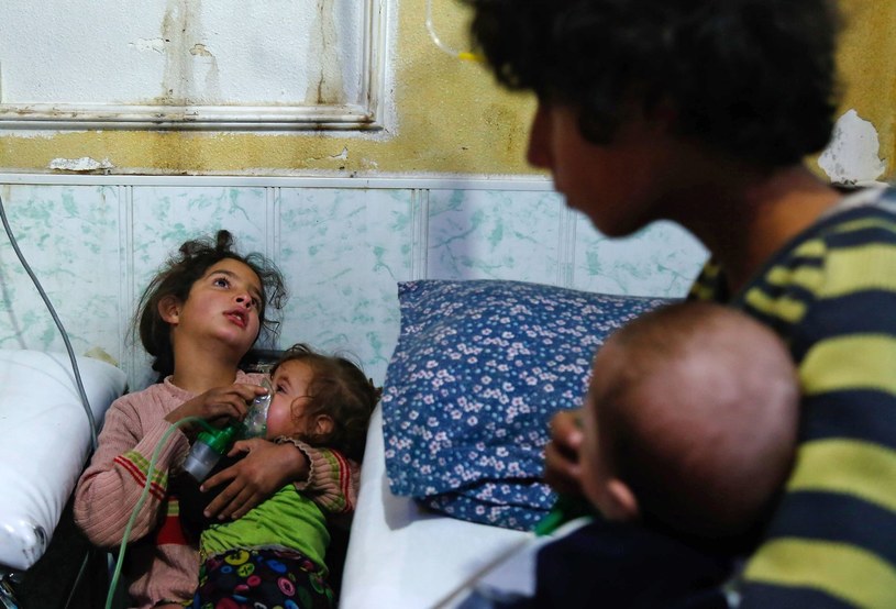 Duma, Syria. Zdjęcie z 22 stycznia 2018 r. /AFP