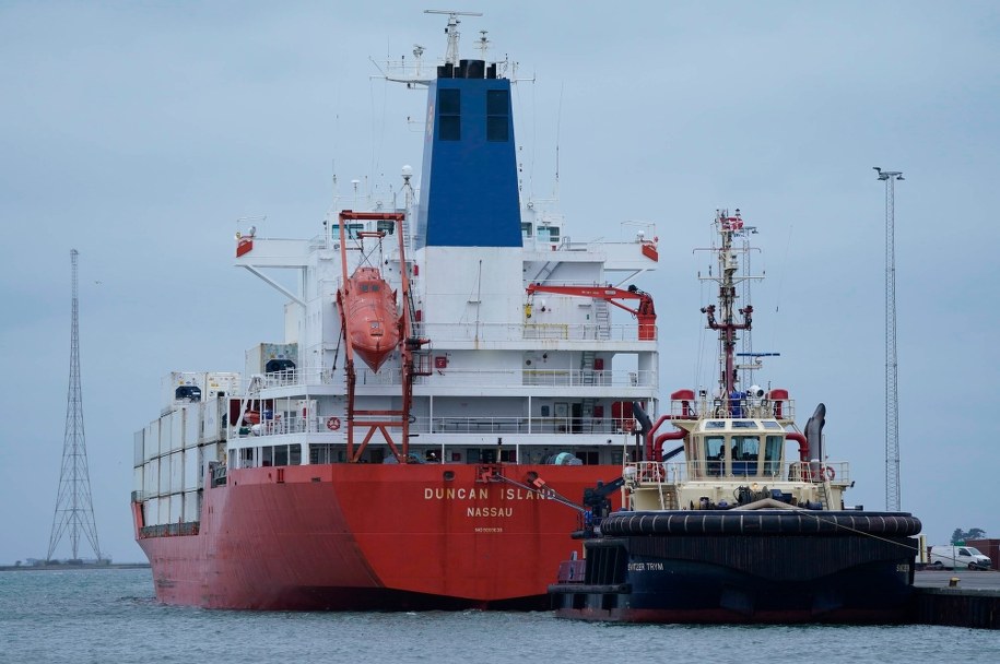 Duncan Island pływa pod banderą Bahamów /CLAUS BECH /PAP/EPA