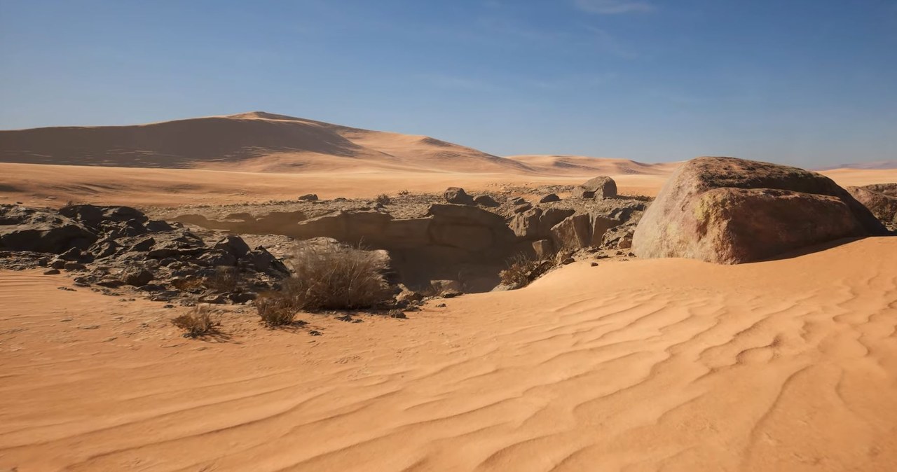 Dune Desert Landscape na silniku Unreal Engine 5.3 /materiały prasowe