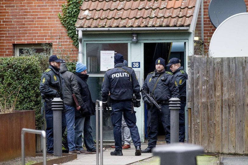 Duńska policja w Norrebro /AFP