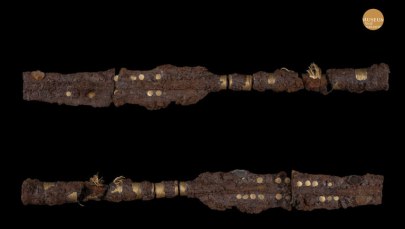 Duńska ziemia skrywa tajemnicę sprzed 2800 lat. Odkryto najstarsze żelazne włócznie ze złotem