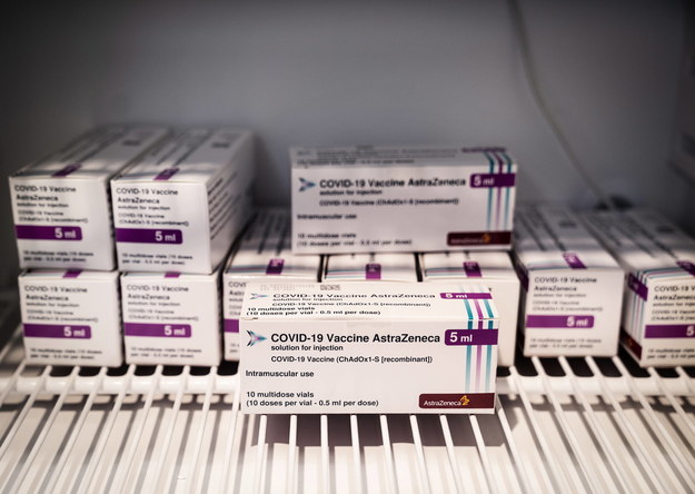Duńskie władze zrezygnowały ze stosowania szczepionki koncernu AstraZeneca przeciw Covid-19 /LISELOTTE SABROE    /PAP/EPA