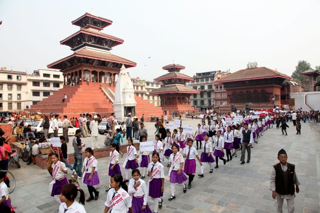 Durbar Square w Katmandu /Narendra Shrestha /PAP/EPA
