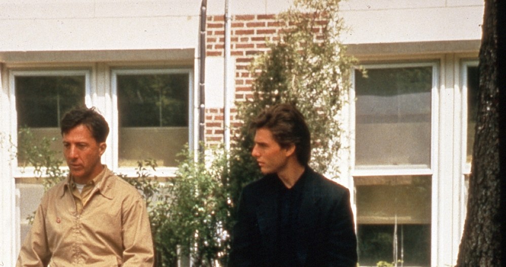 Dustin Hoffman i Tom Cruise w filmie "Rain Man" /AKPA