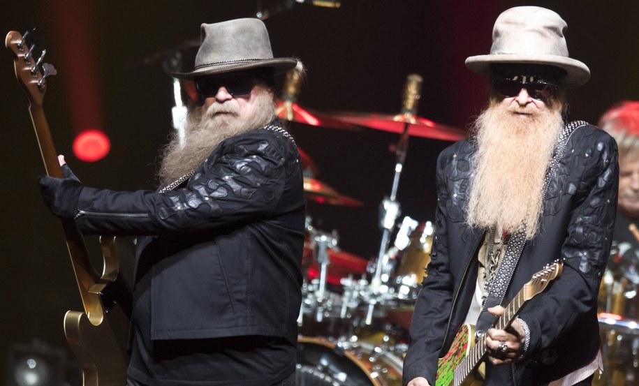Dusty Hill i Billy Gibbons /LAURENT GILLIERON /PAP/EPA