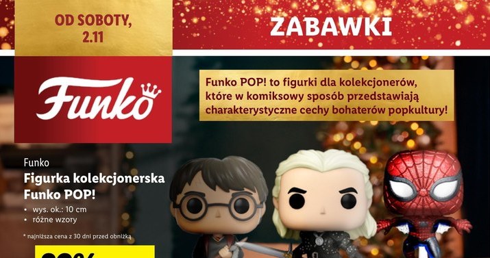 Duża kolekcja figurek Funko POP! w Lidlu! /Lidl /INTERIA.PL