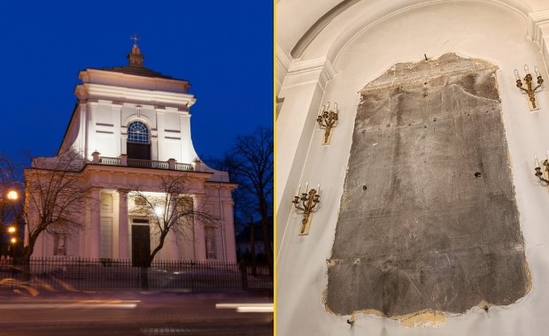 Duża niespodzianka w trakcie prac w siedleckim kościele. To pamiątka z XVIII w.