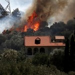 Duże pożary niedaleko Aten. Ewakuowano mieszkańców