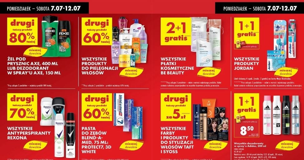 Duże promocje na kosmetyki w Biedronce! /Biedronka /INTERIA.PL