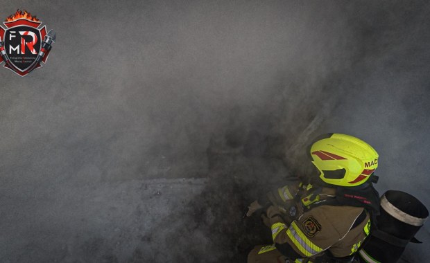 Duży pożar pod Warszawą. Zobacz film z akcji gaśniczej