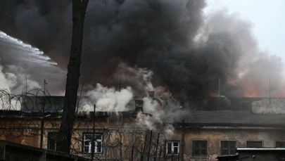 Duży pożar w Moskwie. W budynku było ponad 200 osób