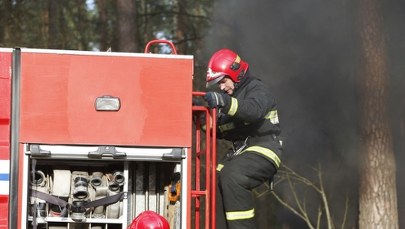 Duży pożar w stolicy Białorusi