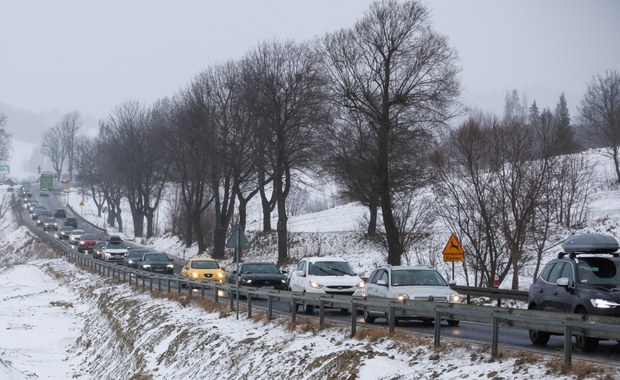 Duży ruch na zakopiance. Jadą goście jadą  