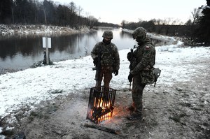 Duży spadek nielegalnych prób przekroczenia polskiej granicy z Białorusią