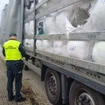 Duży transport nielegalnego towaru i duży mandat. Akcja KAS w Lubuskiem