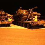 Dwa amerykańskie czołgi z Grecji przyjechały do Poznania