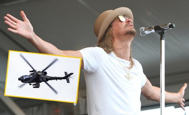 Dwa Apache nad domem amerykańskiego muzyka. Zareagował szef Pentagonu
