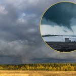Dwa leje i trąba. Zdumiewające zjawisko pogodowe nad Wielkopolską