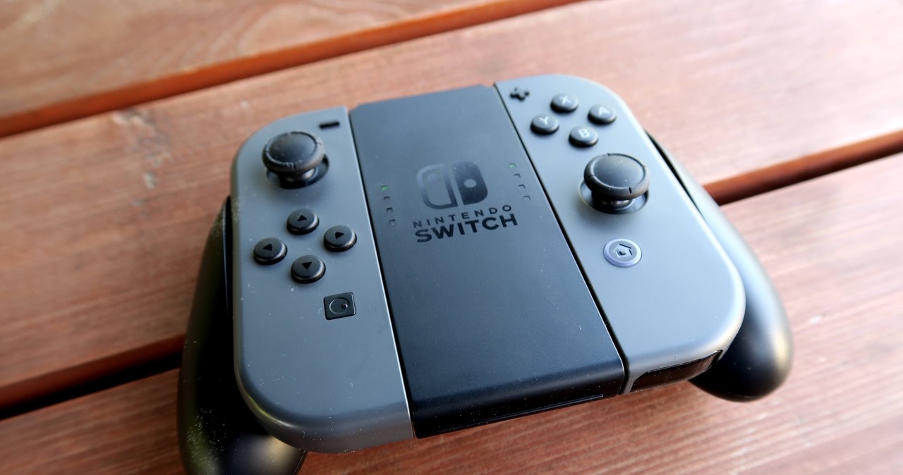 Dwa pady po włożeniu do uchwytu Joy-Con - postał nam zwykły joypad /INTERIA.PL